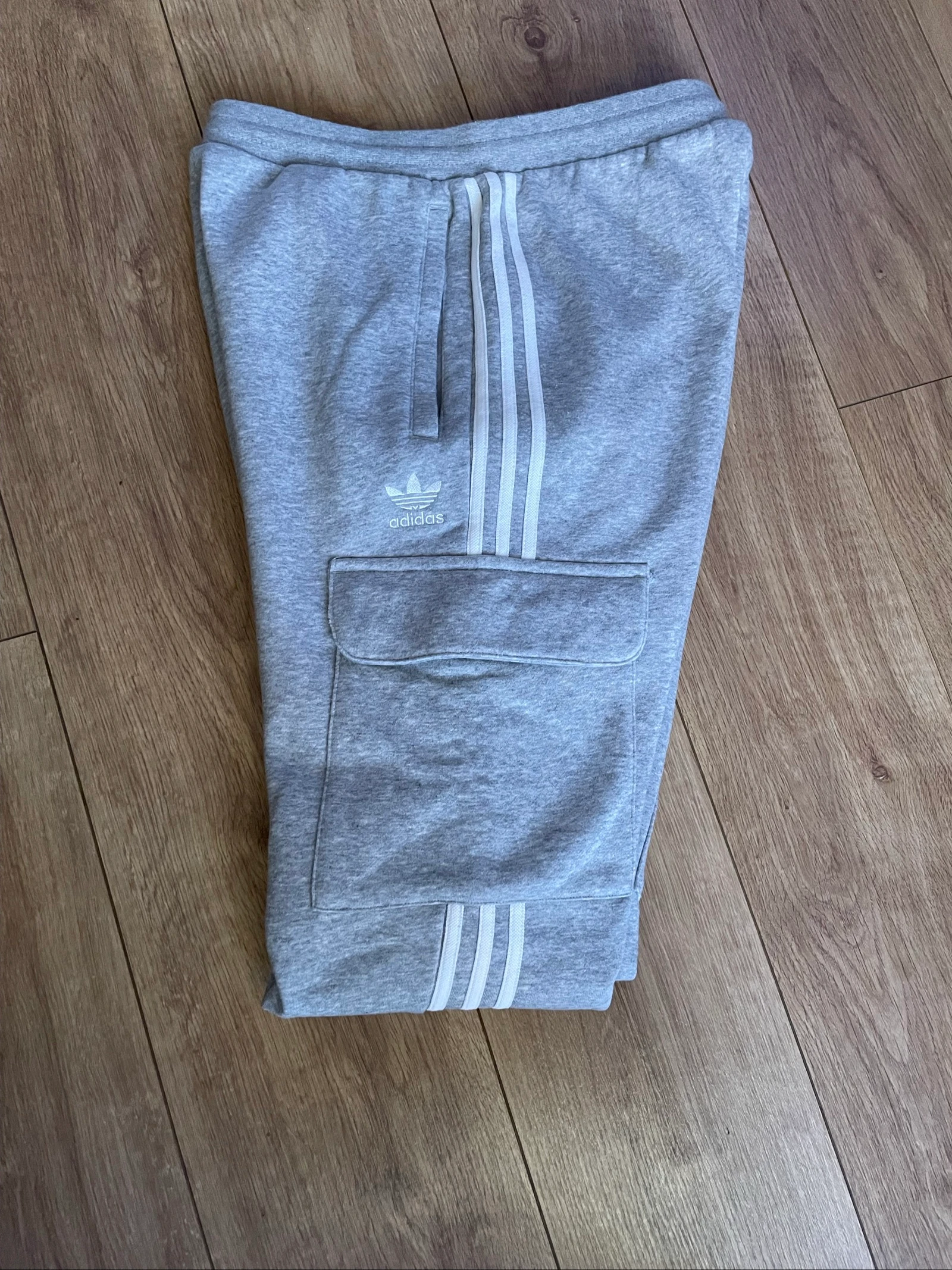 Calça cinza algodão Adidas Originals – photo 9